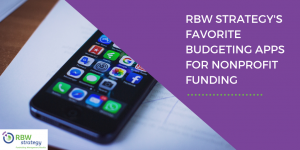 nonprofit budgeting apps